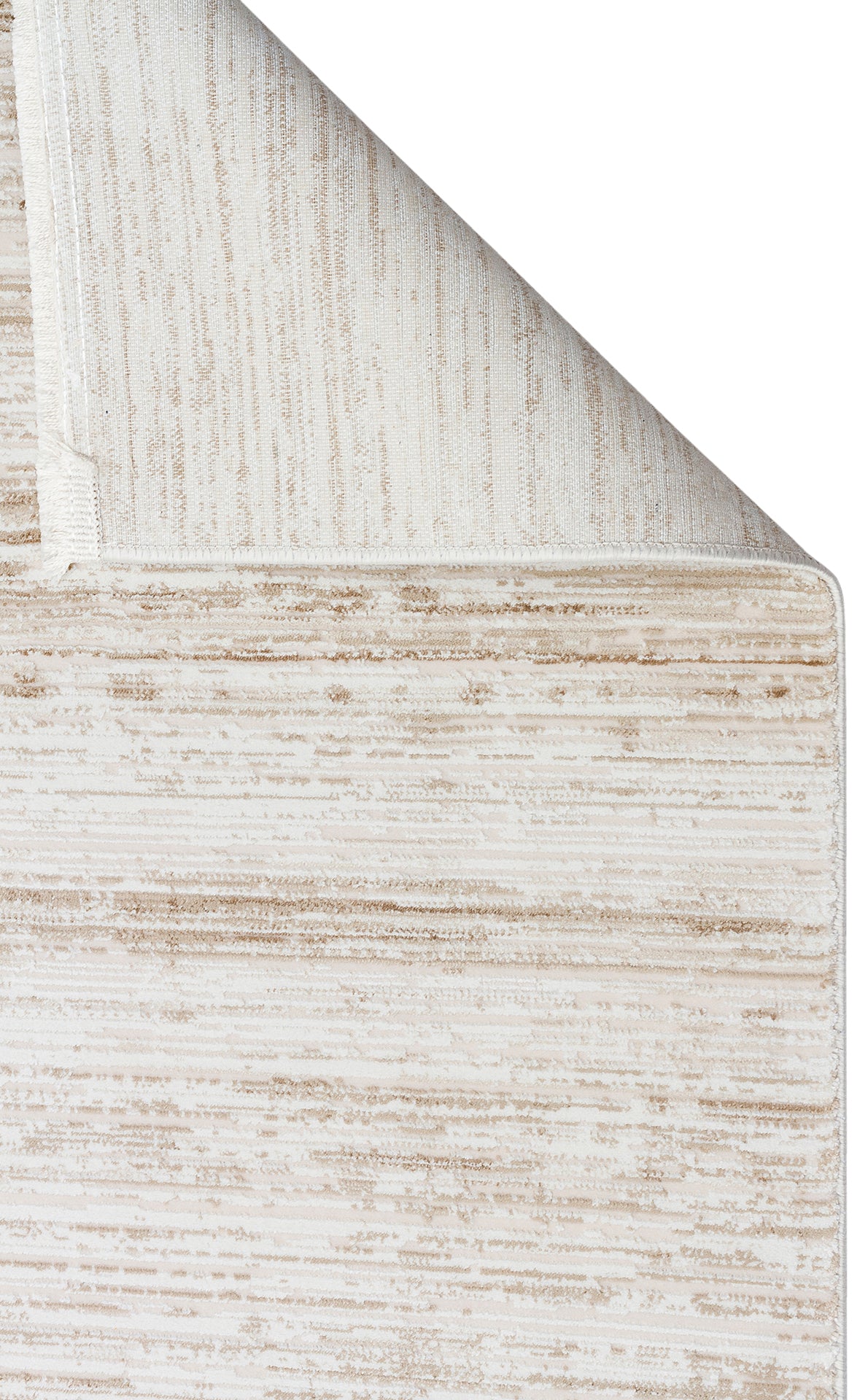 Padona PDN 03 Bej - Extra Yumuşak Dokulu Sık Dokuma Modern Eskitme Desenli Halı